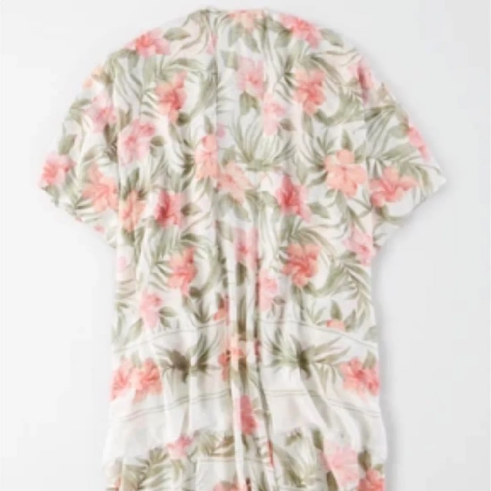 American Eagle Floral Kimono